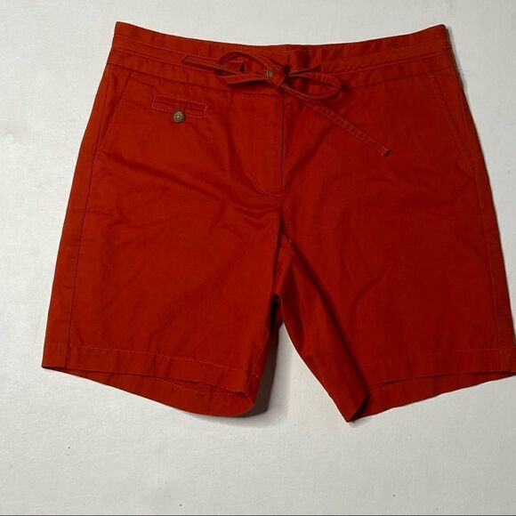 Lands End | Orange Shorts - Picture 1 of 3